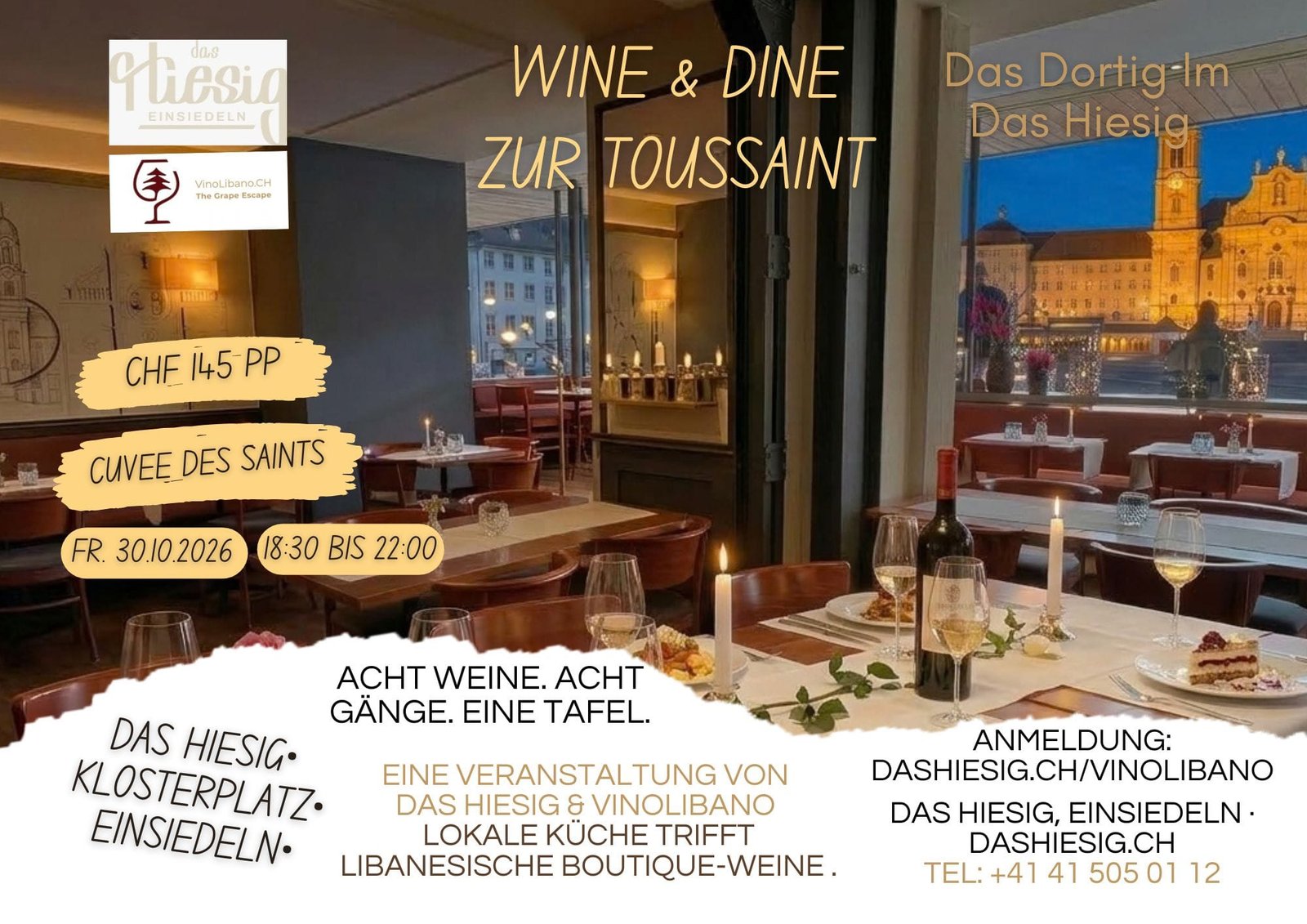 Wine and Dine Event